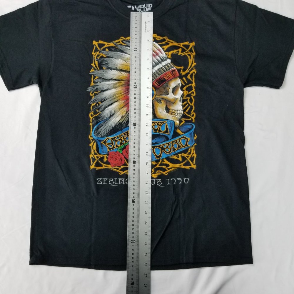 Grateful Dead Spring Tour 1990 Licensed T-Shirt - Picture 5 of 6